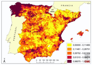 A fragmentación da paisaxe e a taxa de paro serán determinantes para a aparición de incendios forestais futuros