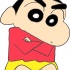 Shin Chan enfadado