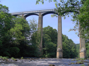 Acueducto e canal de Pontcysyllte (Reino Unido)