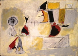 "Act of Creation (Sdeghtzagordsutyun)", Arshile Gorky, 1947