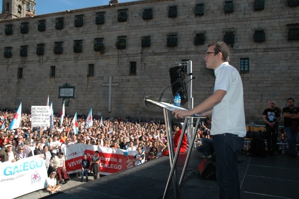 Manifestación Queremos Galego