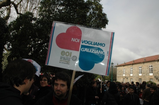 Queremos Galego: Manifestación do 21 de xaneiro