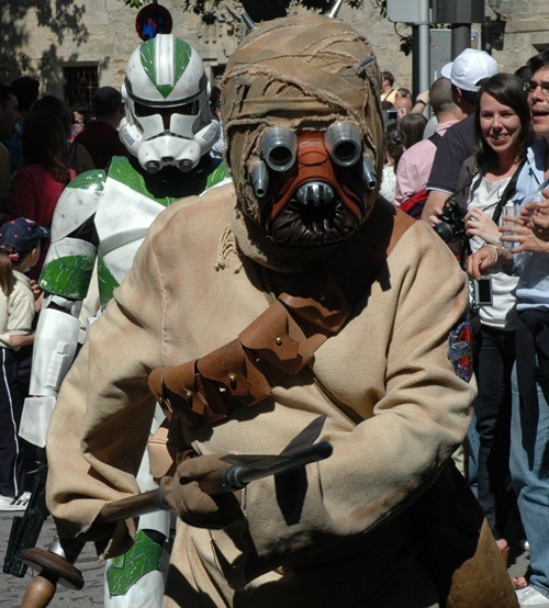 Tropas galácticas invaden Compostela