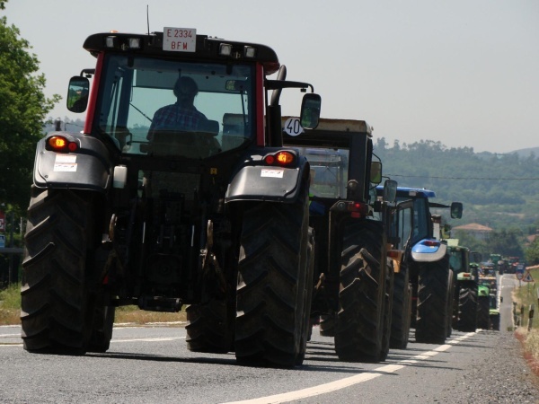 Tractorada de Compostela